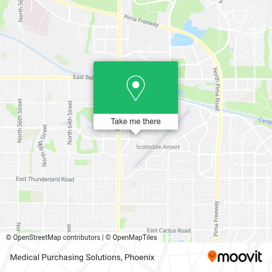 Medical Purchasing Solutions map