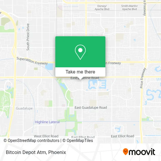 Bitcoin Depot Atm map