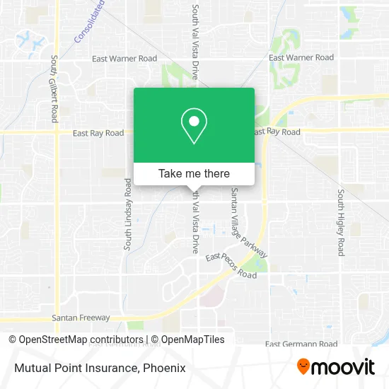 Mutual Point Insurance map