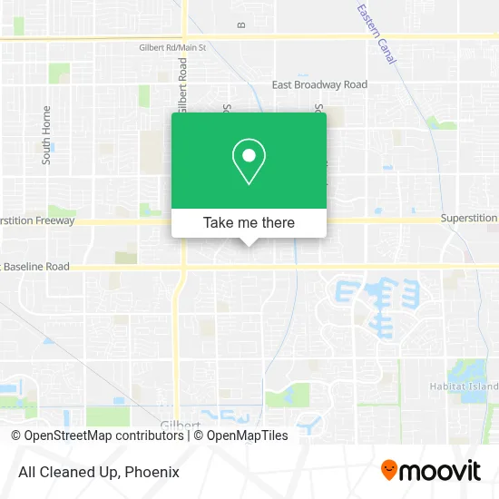 All Cleaned Up map