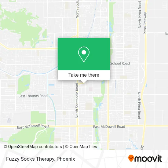 Fuzzy Socks Therapy map