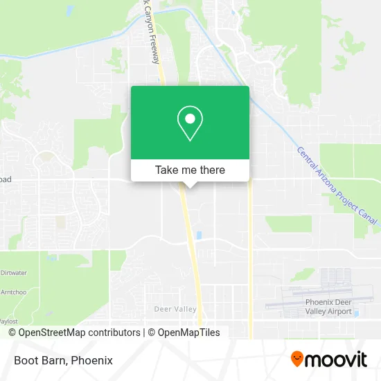 Boot Barn map