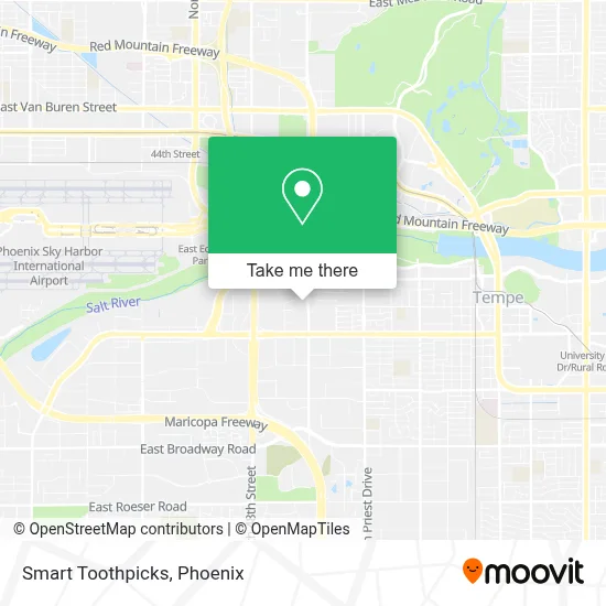 Smart Toothpicks map