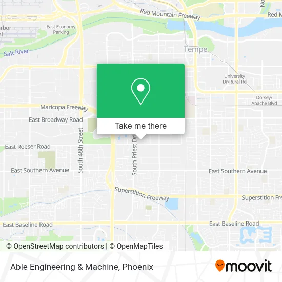 Able Engineering & Machine map