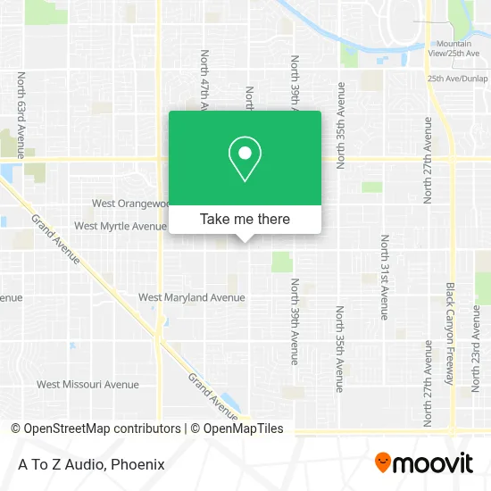 A To Z Audio map