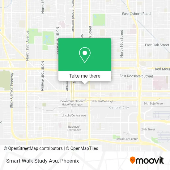 Smart Walk Study Asu map