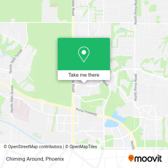Chiming Around map