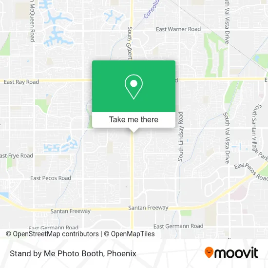 Stand by Me Photo Booth map