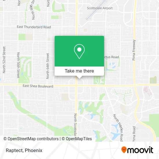 Raptect map