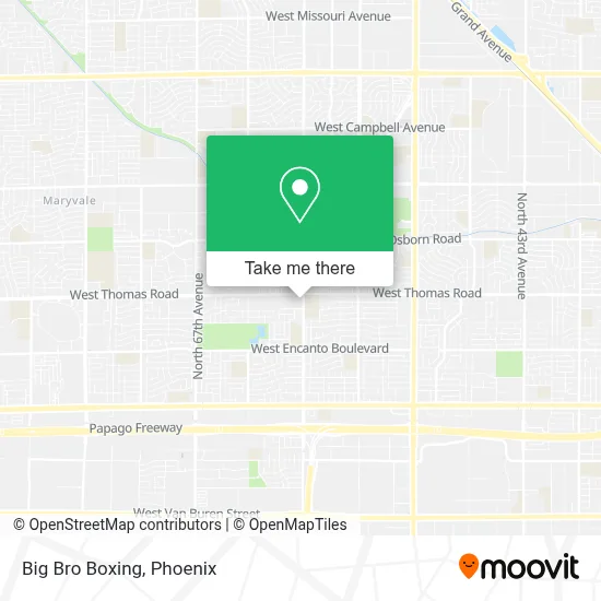 Big Bro Boxing map