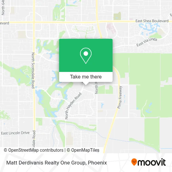 Matt Derdivanis Realty One Group map