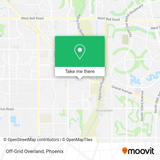Off-Grid Overland map