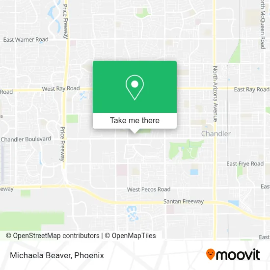 Michaela Beaver map