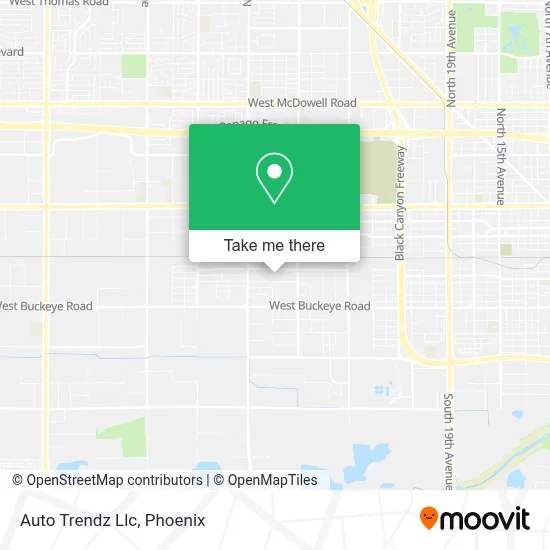 Auto Trendz Llc map