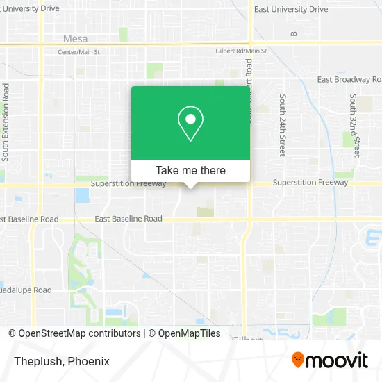 Theplush map