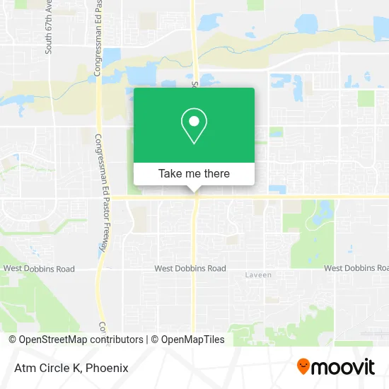 Atm Circle K map