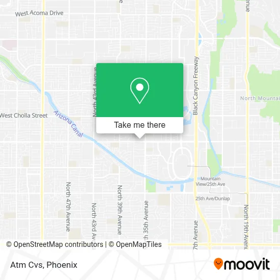 Atm Cvs map