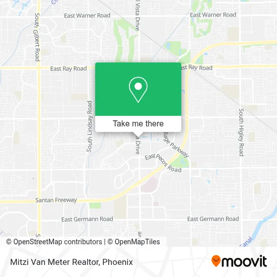 Mitzi Van Meter Realtor map