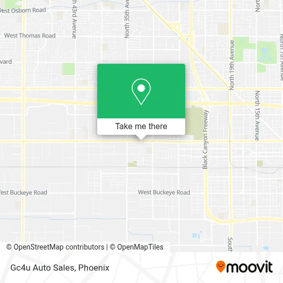 Gc4u Auto Sales map