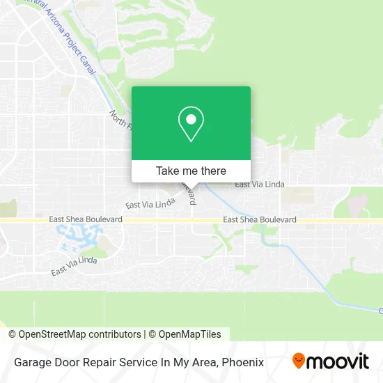 Garage Door Repair Service In My Area map