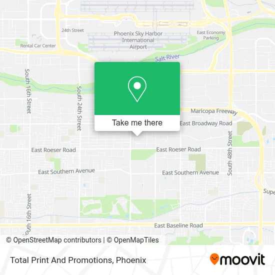 Total Print And Promotions map