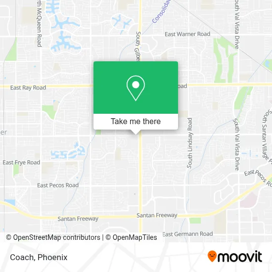 Coach map