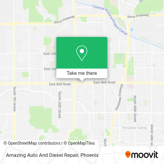 Amazing Auto And Diesel Repair map
