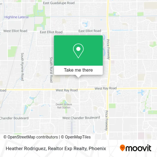 Heather Rodriguez, Realtor Exp Realty map