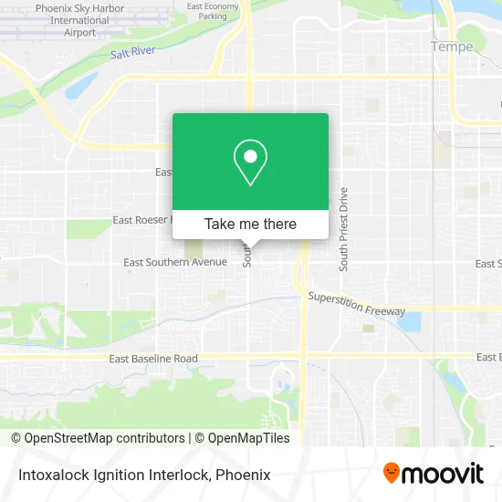 Intoxalock Ignition Interlock map