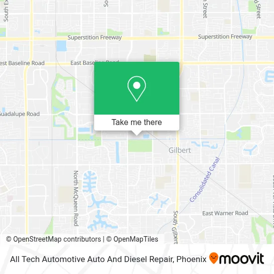 All Tech Automotive Auto And Diesel Repair map