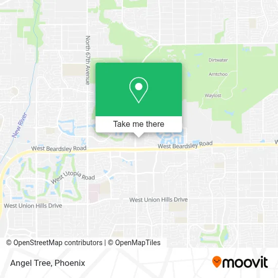 Angel Tree map