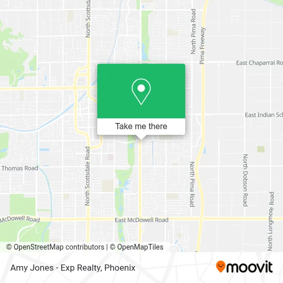 Amy Jones - Exp Realty map