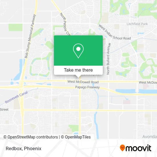 Redbox map