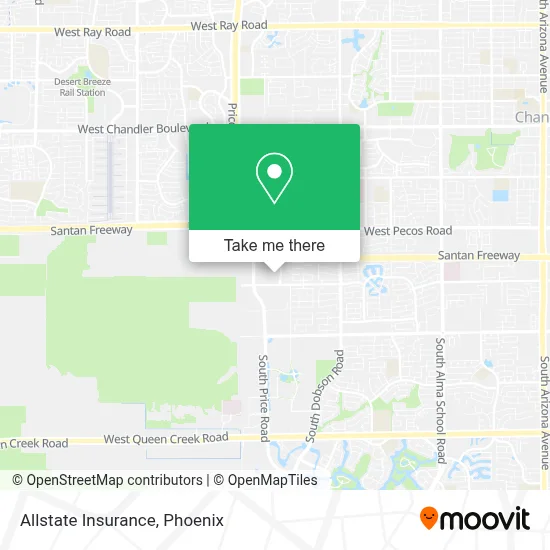 Allstate Insurance map