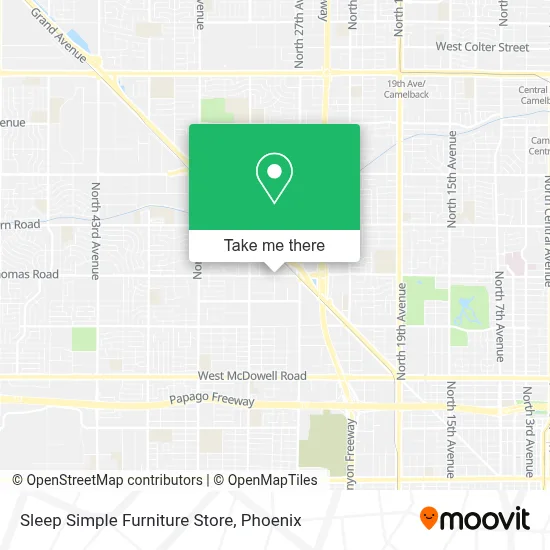 Sleep Simple Furniture Store map