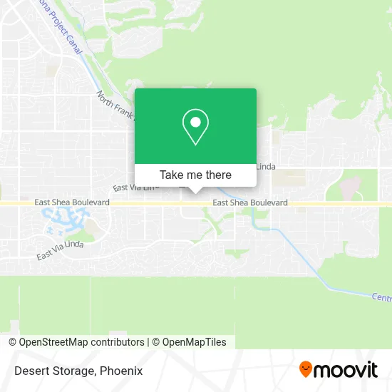 Desert Storage map