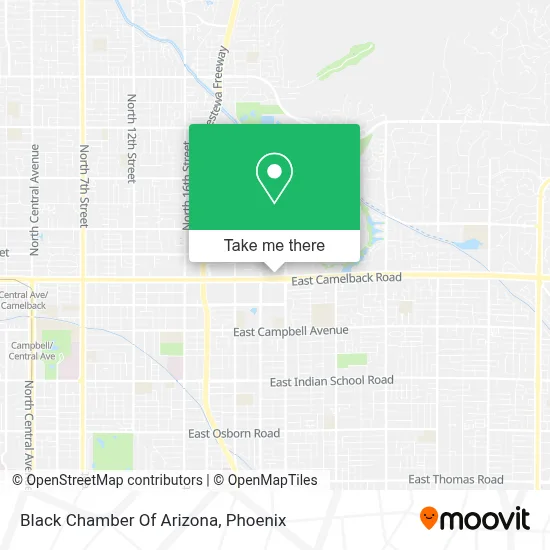 Black Chamber Of Arizona map