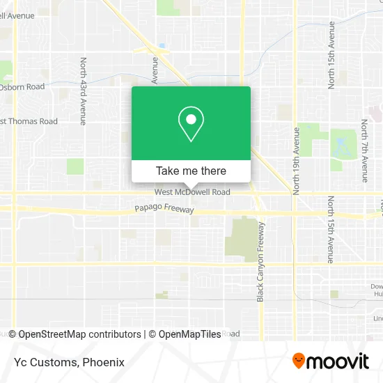 Yc Customs map