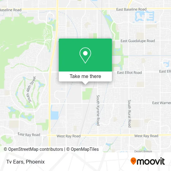 Tv Ears map