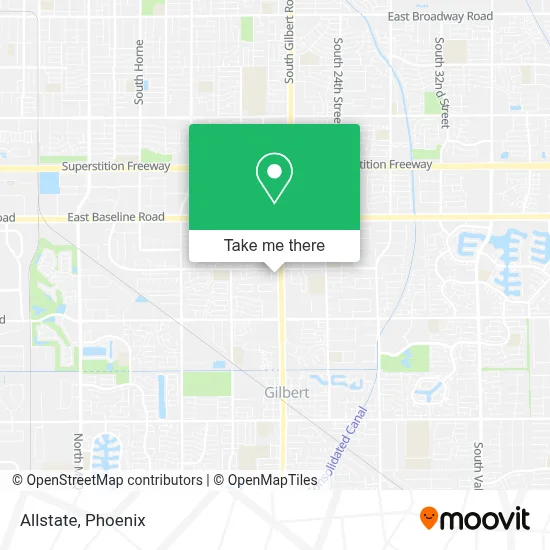 Allstate map