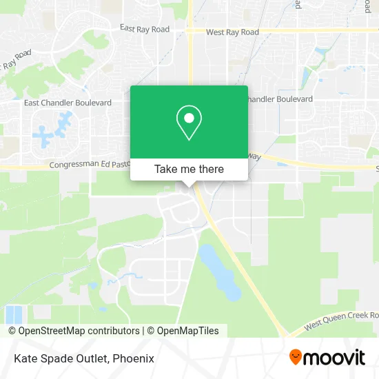 Kate Spade Outlet map