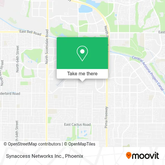 Synaccess Networks Inc. map