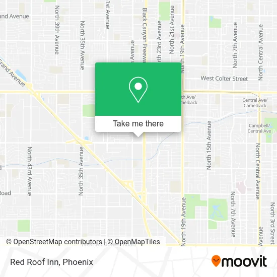 Red Roof Inn map