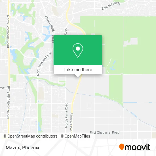 Mavrix map