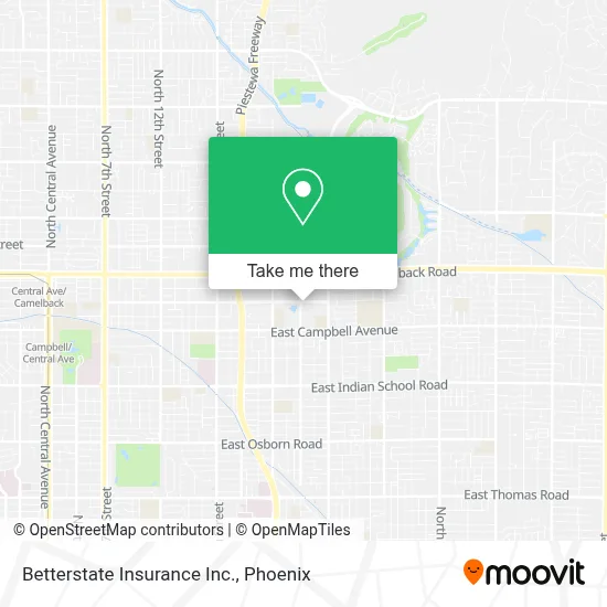 Betterstate Insurance Inc. map