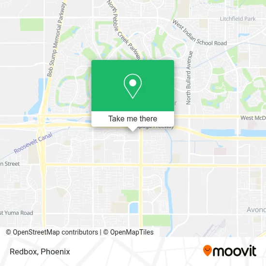 Redbox map