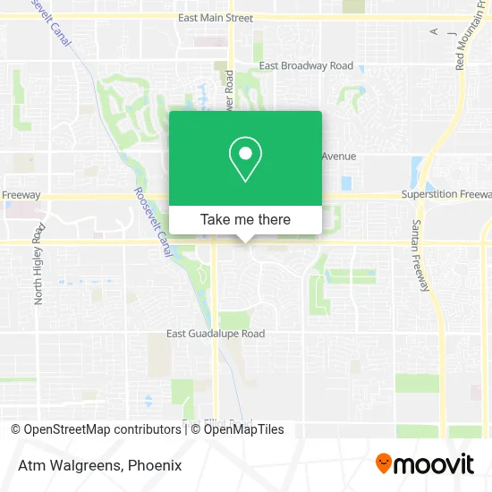 Atm Walgreens map