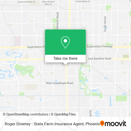 Roger Downey - State Farm Insurance Agent map