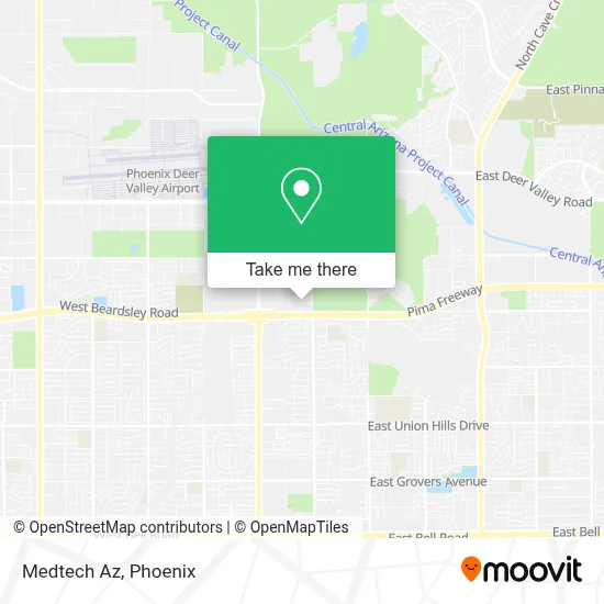 Medtech Az map