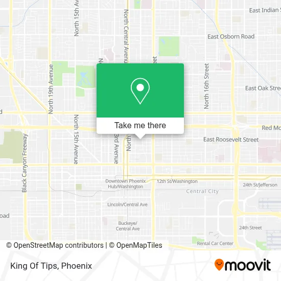 King Of Tips map